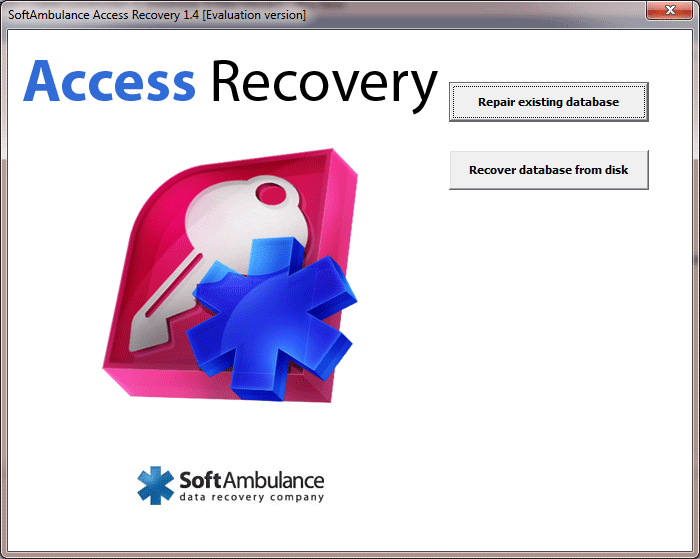 SoftAmbulance Access Recovery Screenshot